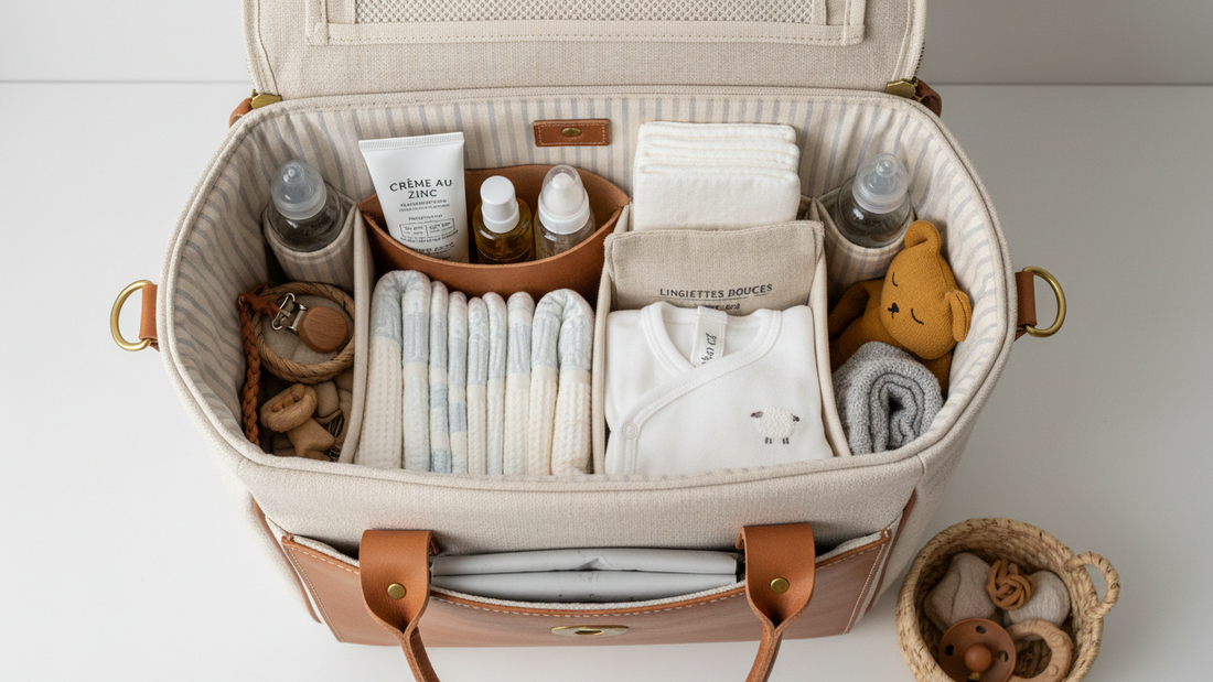 Sac à langer minimaliste : que faut-il vraiment emporter ? Camiliam