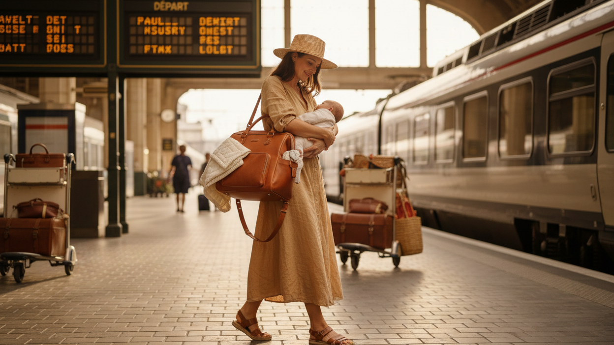 Voyager avec un bébé : les indispensables à emporter Camiliam