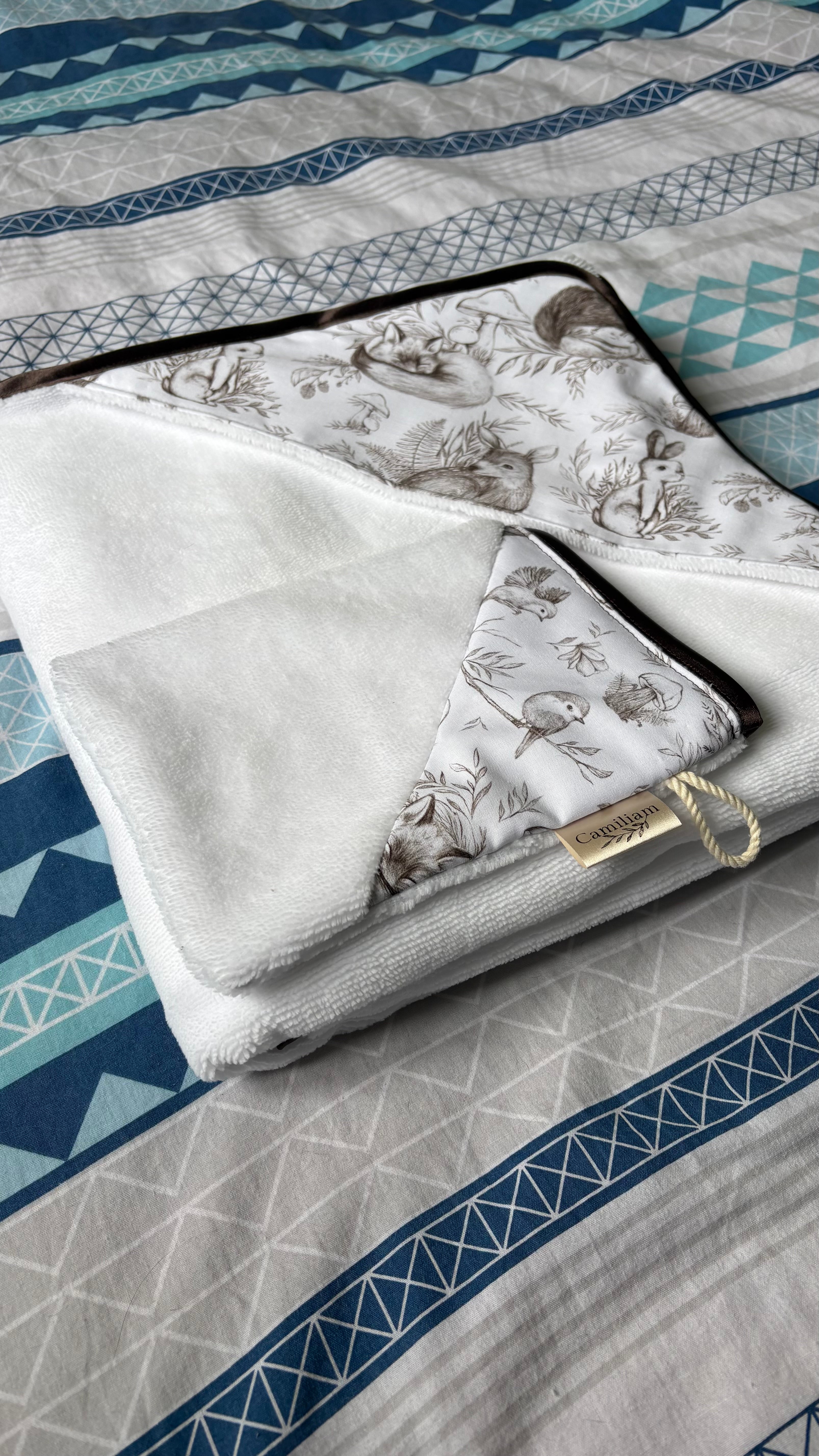 Cape de bain XL Camiliam - Essentiels bébé & parents